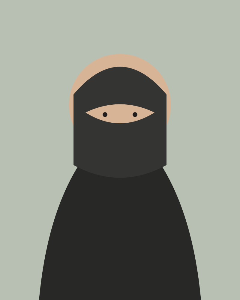 Illustrated placeholder portrait for Layla Safa