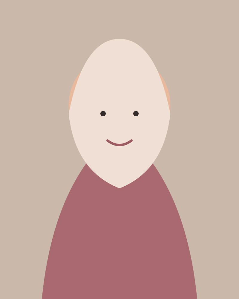 Illustrated placeholder portrait for Sara Iman
